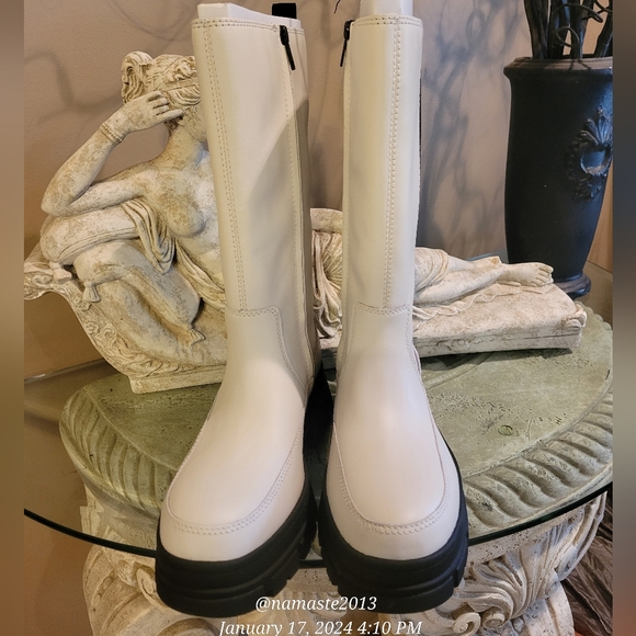 Ugg Aston High Chelsea Waterproof Boot Designer Winter Snow Rain Boot #696 - Picture 10 of 16
